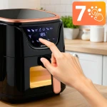 Frytkownica beztłuszczowa Air fryer BD-652 czarno-złota