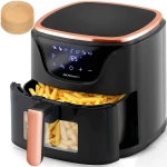 Frytkownica beztłuszczowa Air fryer BD-652 czarno-złota