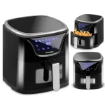 Frytkownica beztłuszczowa Air fryer frytownica 5l BD-652 czarno-srebrna