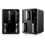 Frytkownica beztłuszczowa dwukomorowa pionowa 12 l Air fryer frytownica Berdsen 2800W BD-664 