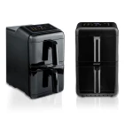 Frytkownica beztłuszczowa dwukomorowa pionowa 11.6 l Air fryer frytownica Berdsen 3000W BD-663