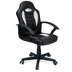 Gamingowy fotel obrotowy dla gracza biały Sofotel Scorpion