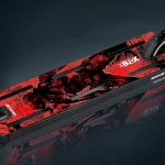 Grip tape do hulajnogi wyczynowej Soke Griptape 52x13cm Red Cyber