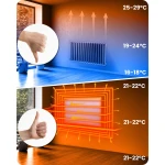 Grzejnik na podczerwień promiennik podczerwieni  600 W Berdsen BD-980