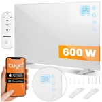 Grzejnik na podczerwień promiennik podczerwieni 600 W Berdsen BD-981 pilot WiFi aplikacja