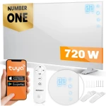 Grzejnik na podczerwień promiennik podczerwieni 720 W Berdsen BD-983  pilot WiFi aplikacja