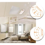 Grzejnik na podczerwień promiennik podczerwieni  960 W Berdsen BD-988