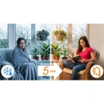 Grzejnik na podczerwień promiennik podczerwieni 960 W Berdsen BD-989 pilot WiFi aplikacja