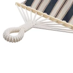 Hamak ogrodowy Bahama Double biało-niebieski Sofotel 