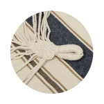 Hamak ogrodowy Malaga Double niebiesko-biały Sofotel 