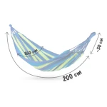 Hamak ogrodowy Malaga Double niebiesko-zielony Sofotel