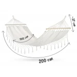 Hamak ogrodowy Toledo Single beżowy Sofotel