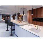 Hoker barowy z oparciem Monro czarny - 2 sztuki 