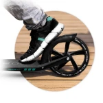 Hulajnoga Soke City czarno - turkusowa 