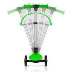 Hulajnoga trójkołowa dla dzieci balansowa świecąca w ciemności Ricokids Jelly - zielona