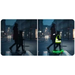 Hulajnoga trójkołowa dla dzieci balansowa świecąca w ciemności Ricokids Glow - turkusowa