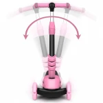 Hulajnoga trójkołowa Ricokids Todi - różowa