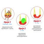 Huśtawka bezpieczna 3w1 Miś 424