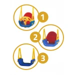 Huśtawka bezpieczna 3w1 Słonik Jumbo 101