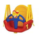 Huśtawka bezpieczna 3w1 z grzechotką 421