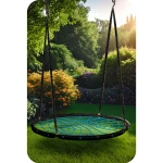 Huśtawka bocianie gniazdo Neo-Sport NS-104 120 cm