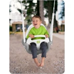 Huśtawka kubełkowa 3w1 Ricokids szaro-biała