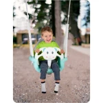 Huśtawka kubełkowa Miś 3w1 Ricokids turkusowa 