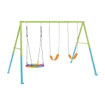 Huśtawka potrójna plac zabaw bocianie gniazdo Intex 44133