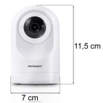 Kamera IP obrotowa 5MP niania elektroniczna Berdsen BD-941 biała