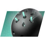 Kask sportowy M Soke K1 czarny