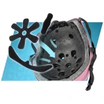 Kask sportowy Soke XS K1 różowy