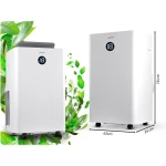 Klimatyzator przenośny z uszczelką 14000 BTU osuszacz grzanie WiFi 37l/24h Berdsen BD-584