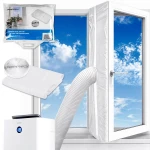 Klimatyzator przenośny z uszczelką 14000 BTU osuszacz grzanie WiFi 37l/24h Berdsen BD-584