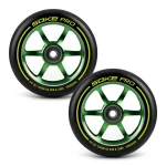 Kółka do hulajnogi 110 mm zielone 2 szt