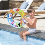 Koło plażowe do pływania pingwiny dla dzieci Bestway 36113