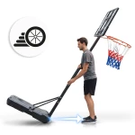 Kosz do koszykówki 150-210cm regulowany duży stabilny wolnostojący Neo-Sport NS-280