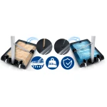 Kosz do koszykówki 150-260cm regulowany wolnostojący stabilny mobilny Neo-Sport NS-281