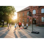 Kosz do koszykówki regulowany 170-305cm stabilny duży Neo-Sport NS-283