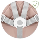 Krzesełko do karmienia Nukido Lilo różowe