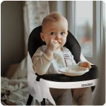 Krzesełko do karmienia Ricokids Mani czarne