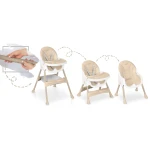 Krzesełko do karmienia Ricokids Mani beżowe