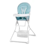 Krzesełko do karmienia ze stolikiem Ricokids FANDO niebieskie + gratis koszyczek