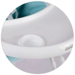 Krzesełko do karmienia ze stolikiem Ricokids FANDO niebieskie + gratis koszyczek