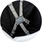 Krzesełko do karmienia ze stolikiem Ricokids FANDO czarne