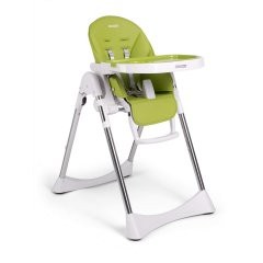 Krzesełko do karmienia ze stolikiem, leżaczek Lindo zielone 