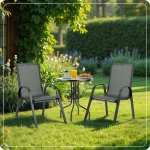 Krzesła ogrodowe tekstylne Sofotel SO-980 zestaw 4 szt