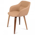 Krzesło tapicerowane Sofotel Severa jasny brąz