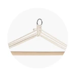 Krzesło wiszące Lagos biało-niebieskie