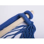 Krzesło wiszące Rodos niebieskie