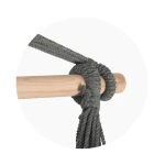 Krzesło wiszące Rodos szare